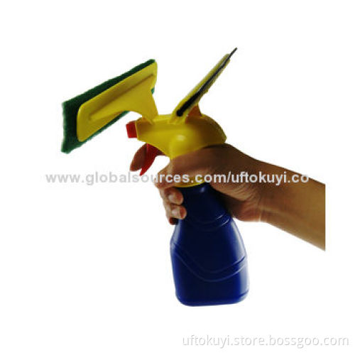 Water Spray Glass Cleaning Brush, Window Wiper/Glass Cleaner, Innovation, Easy and Practical Tool
